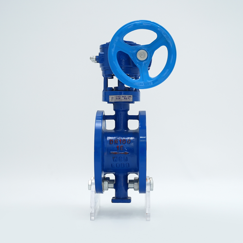 شیر پروانه ای فلنج فولادی ریخته گری D343H-16C