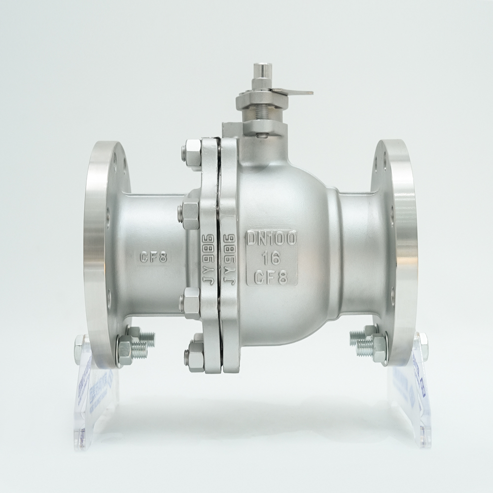 شیر توپی فلنج فولادی ضد زنگ Q41F-16P